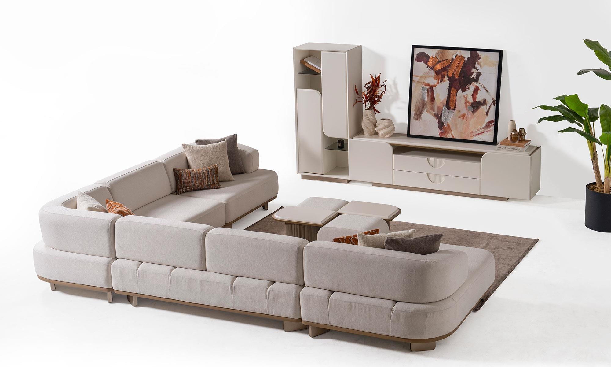 Marla Modern Köşe Koltuk Takımı