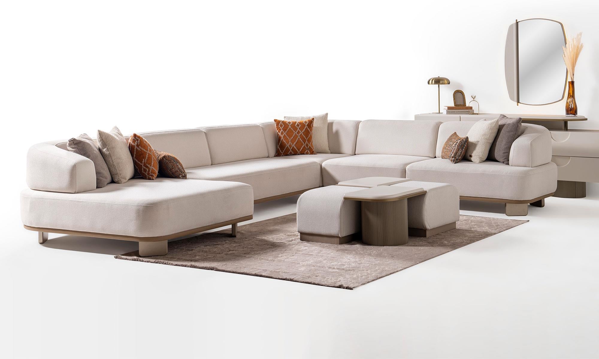 Marla Modern Köşe Koltuk Takımı