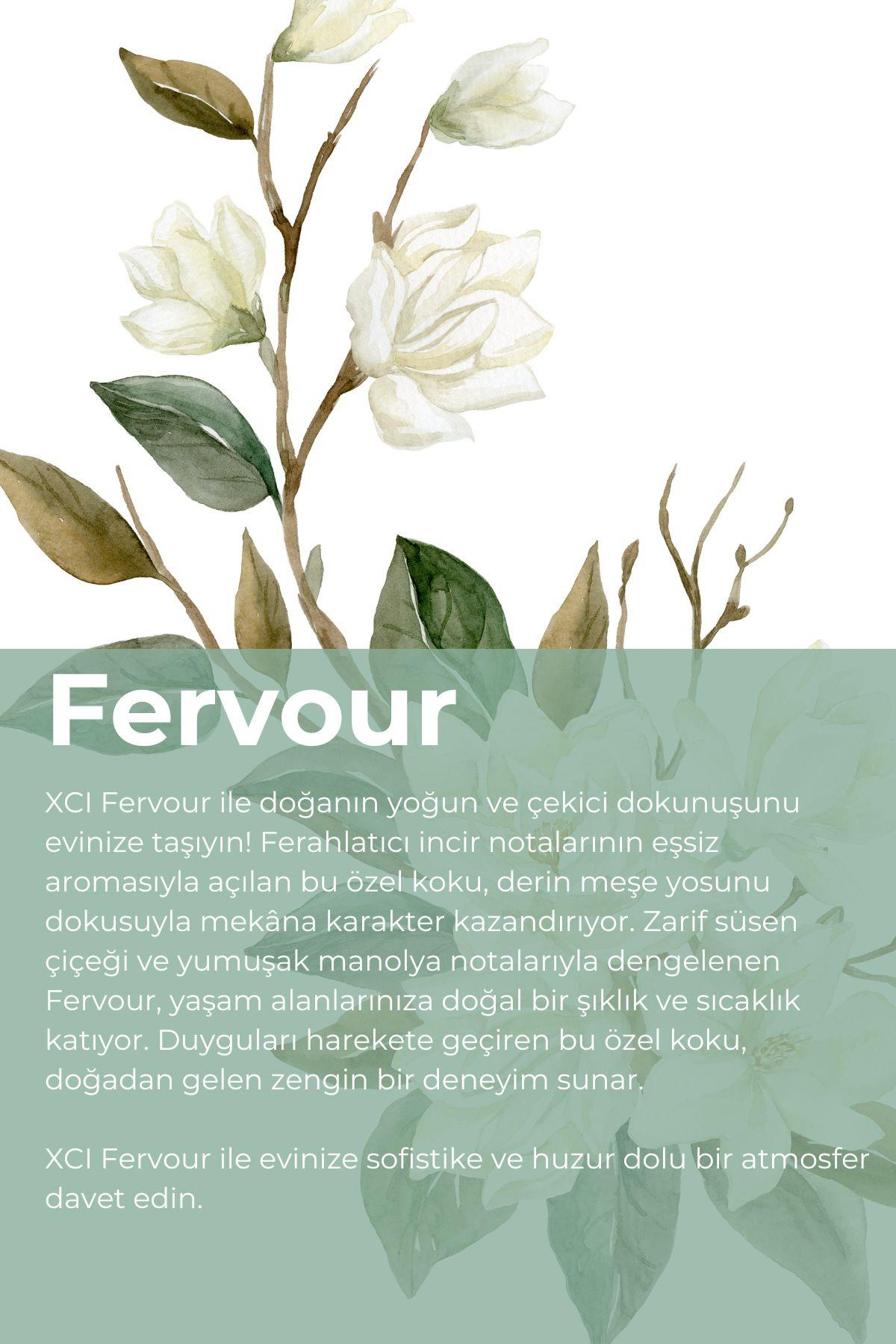 Fervour 100 ml Çubuklu Ortam Kokusu – Modern ve Zarif Koku Deneyimi