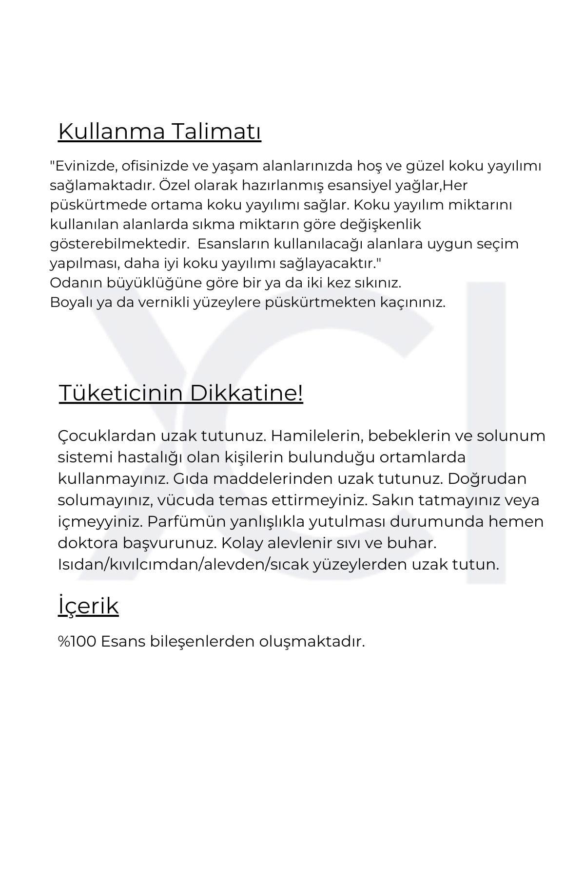 Fervour 500 ml Ortam ve Kumaş Parfüm Spreyi – Doğal Ferahlık ve Uzun Süre Kalıcı Etki