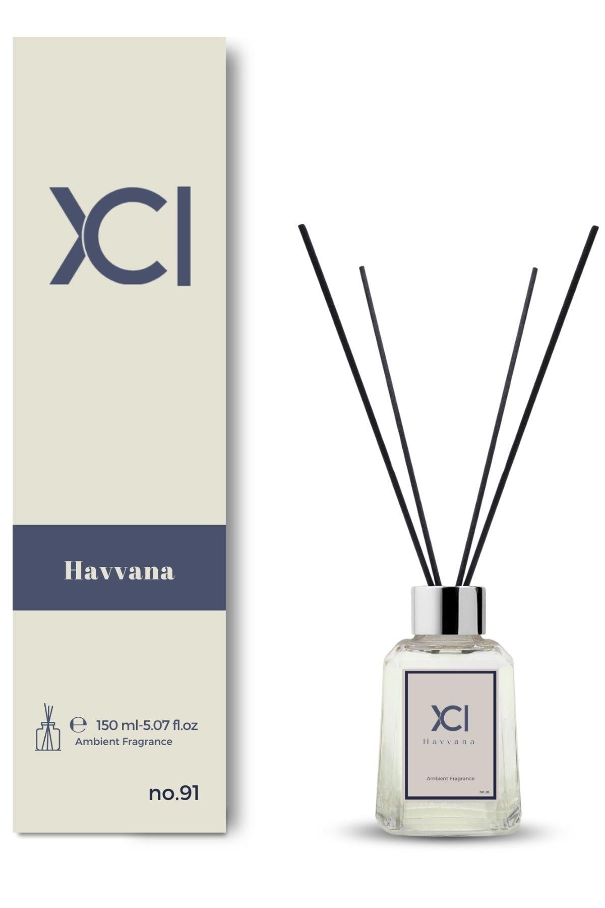 Havvana 100 ml Çubuklu Ortam Kokusu – Kalıcı ve Ferahlatıcı Esans ile Şık Dekoratif Tasarım
