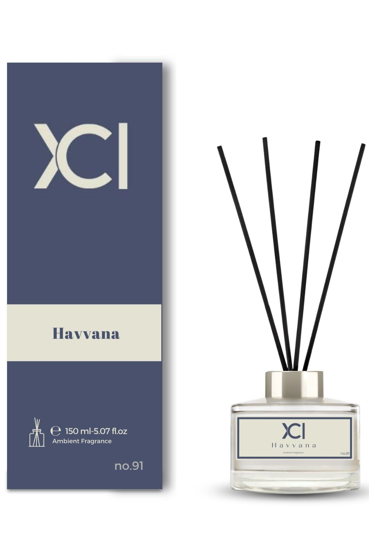 Havvana 150 ml Çubuklu Ortam Kokusu – Doğal ve Ferah Esanslarla Evinize Özel Atmosfer