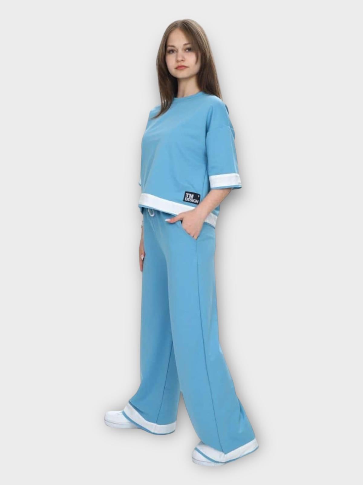 2'li Krop Takım Mavi 