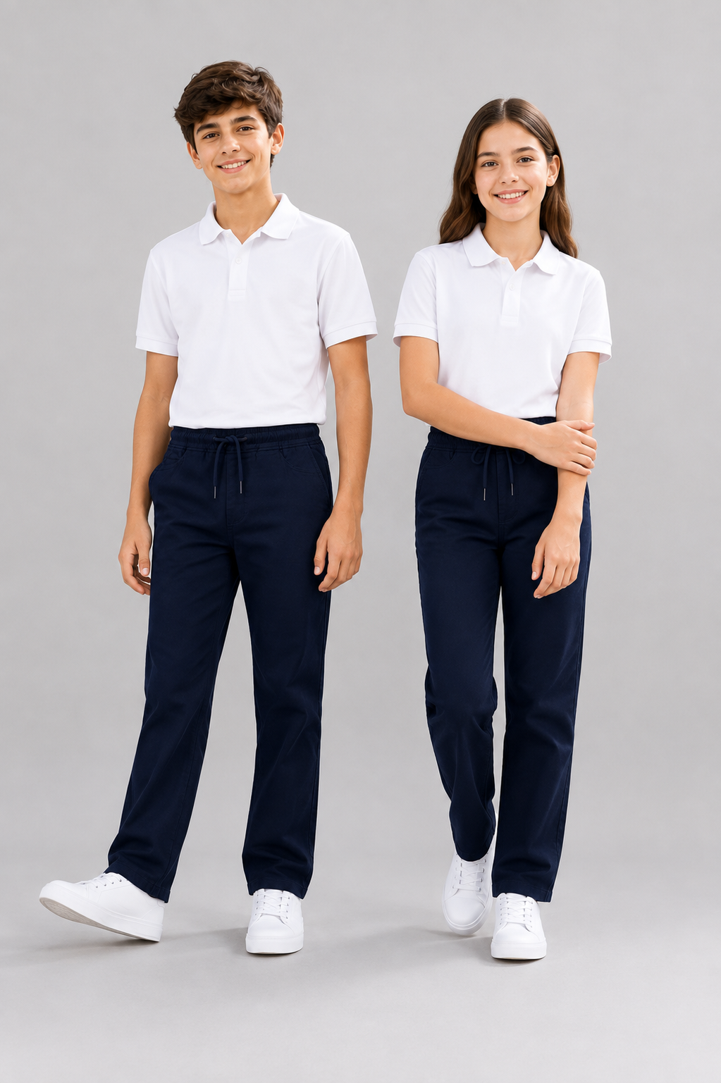 Akademi Unisex Çocuk Okul Pantolonu Lacivert