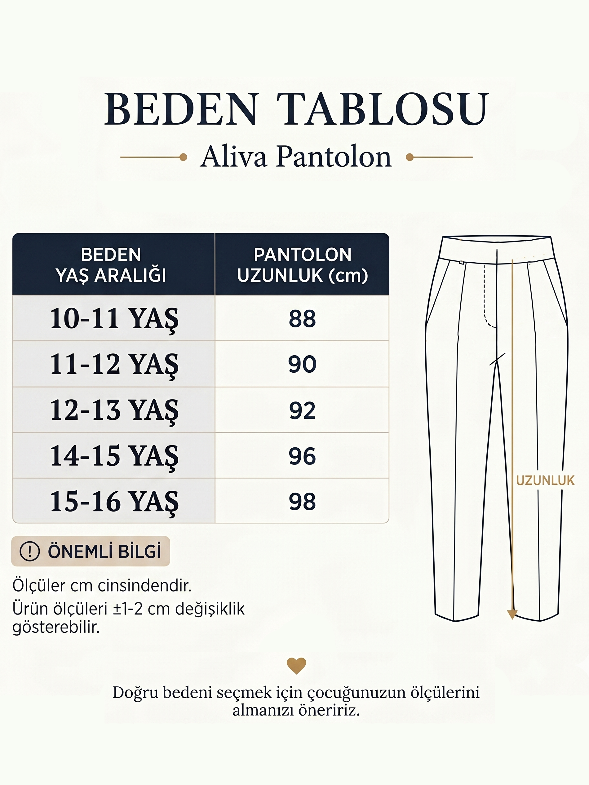 Aliva Kız Çocuk Pantolon Mavi