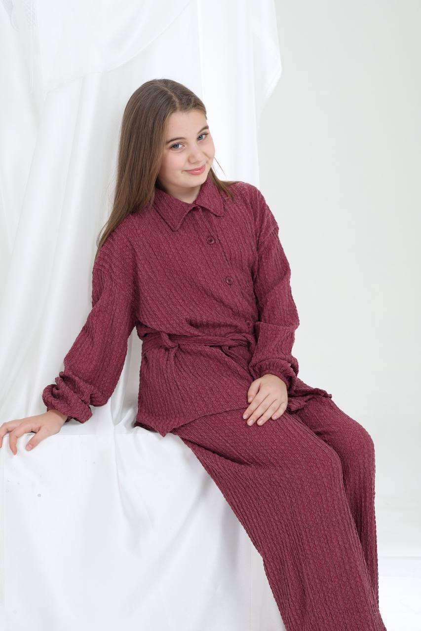 Arlina Kız Çocuk Takım Mürdüm