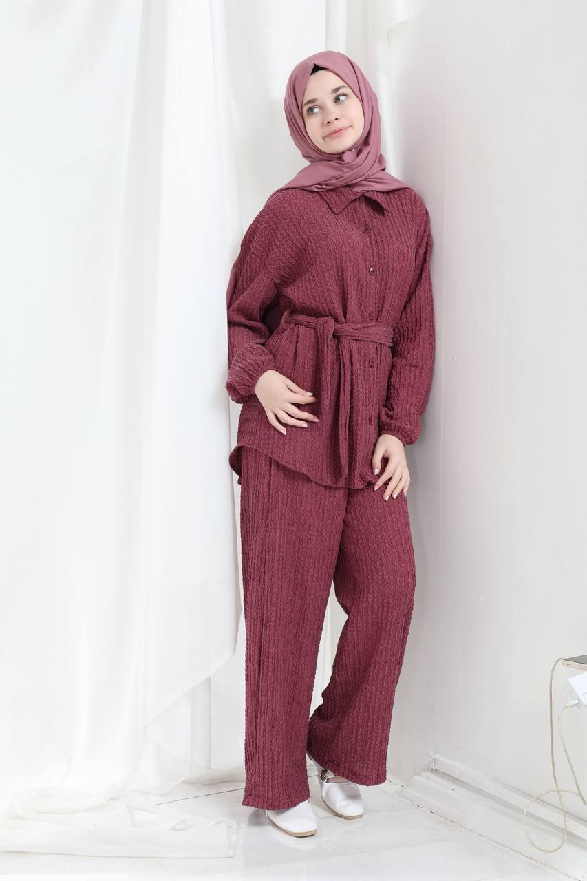 Arlina Kız Çocuk Takım Mürdüm