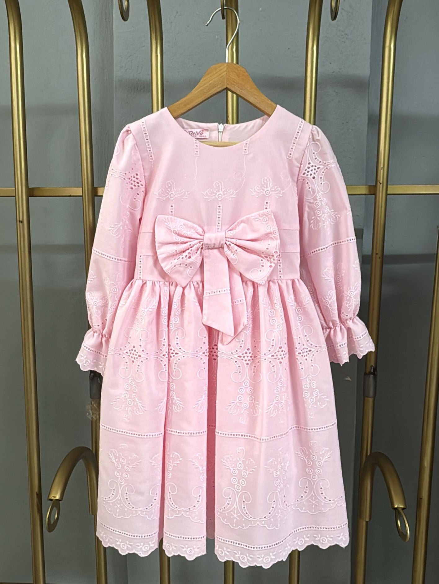 Arya Kız Çocuk Elbise Pembe