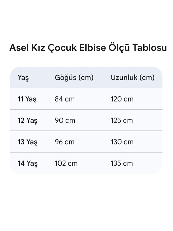 Asel Kız Çocuk Elbise Ekru - Tesettür Elbise
