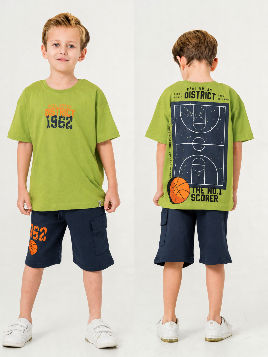 Basketbol Erkek Çocuk Takım Yeşil