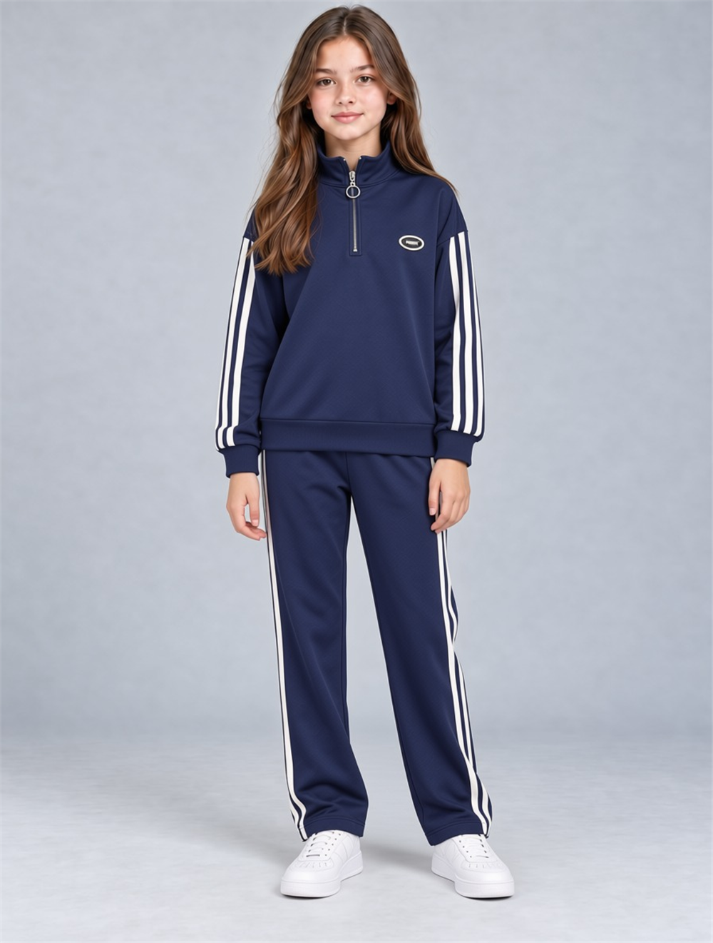 Collection Kız Çocuk Eşofman Takımı Lacivert