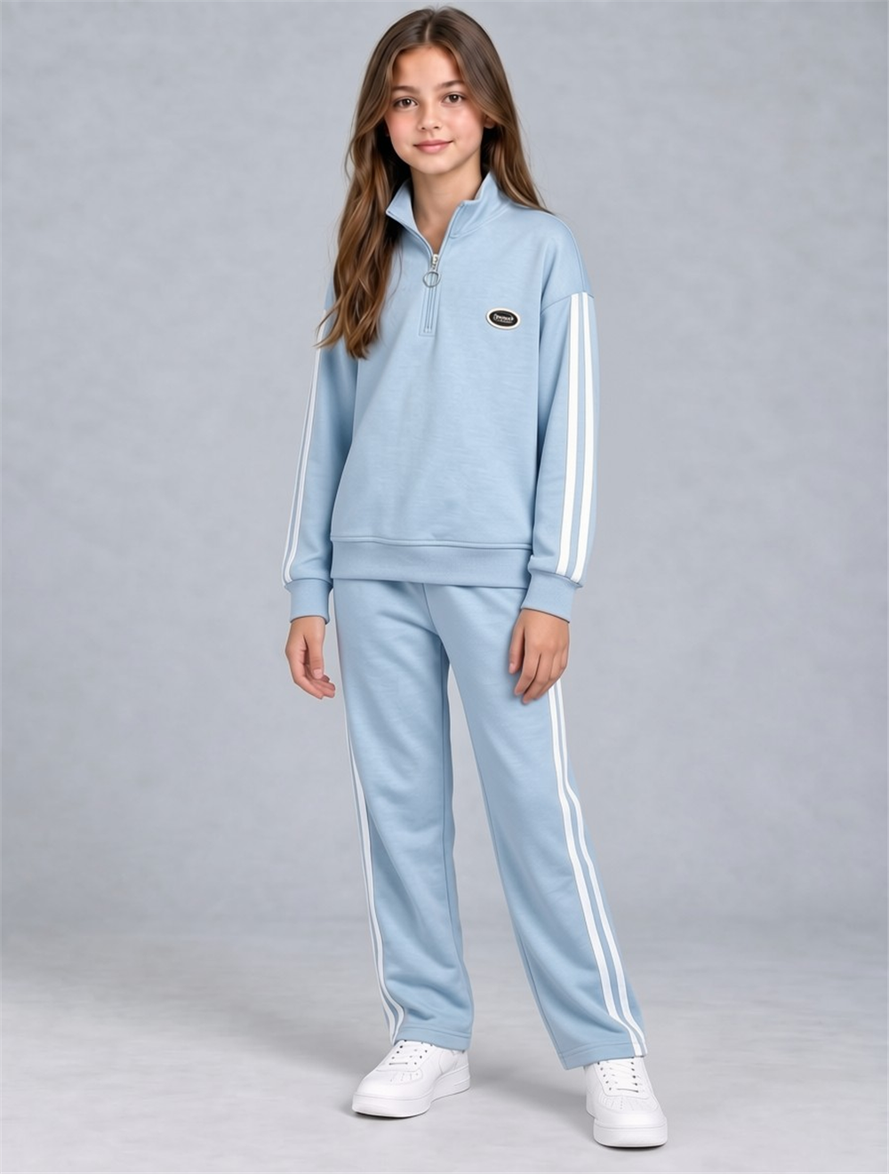 Collection Kız Çocuk Eşofman Takımı Mavi