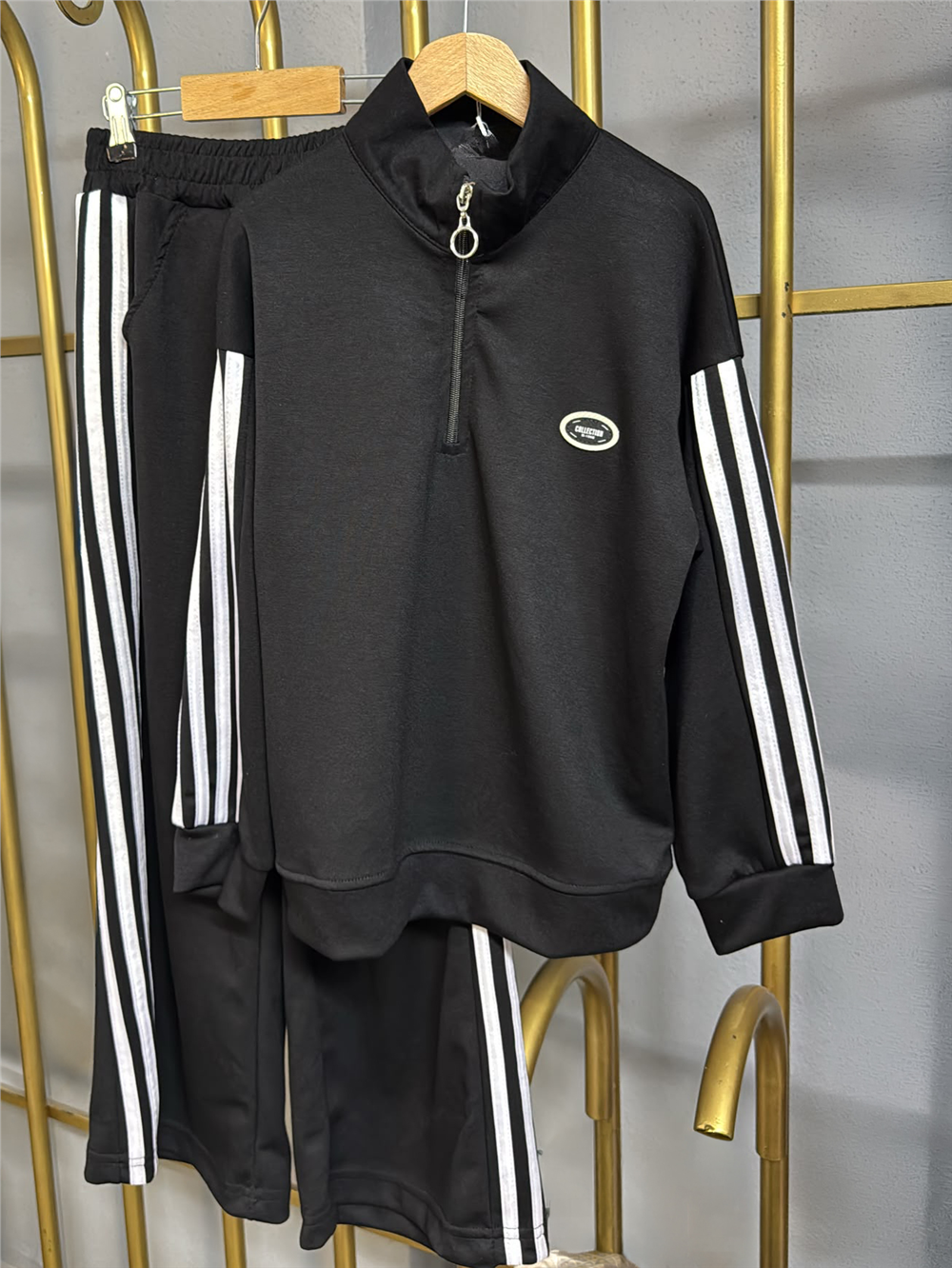Collection Kız Çocuk Eşofman Takımı Siyah