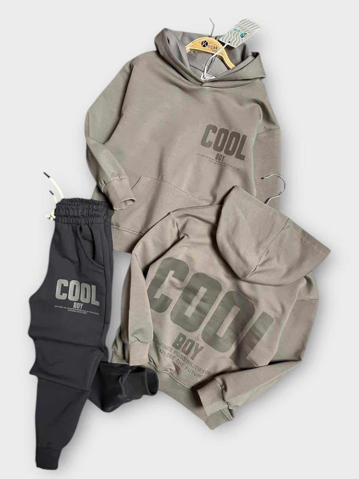 Cool Boy Eşofman Takımı Gri