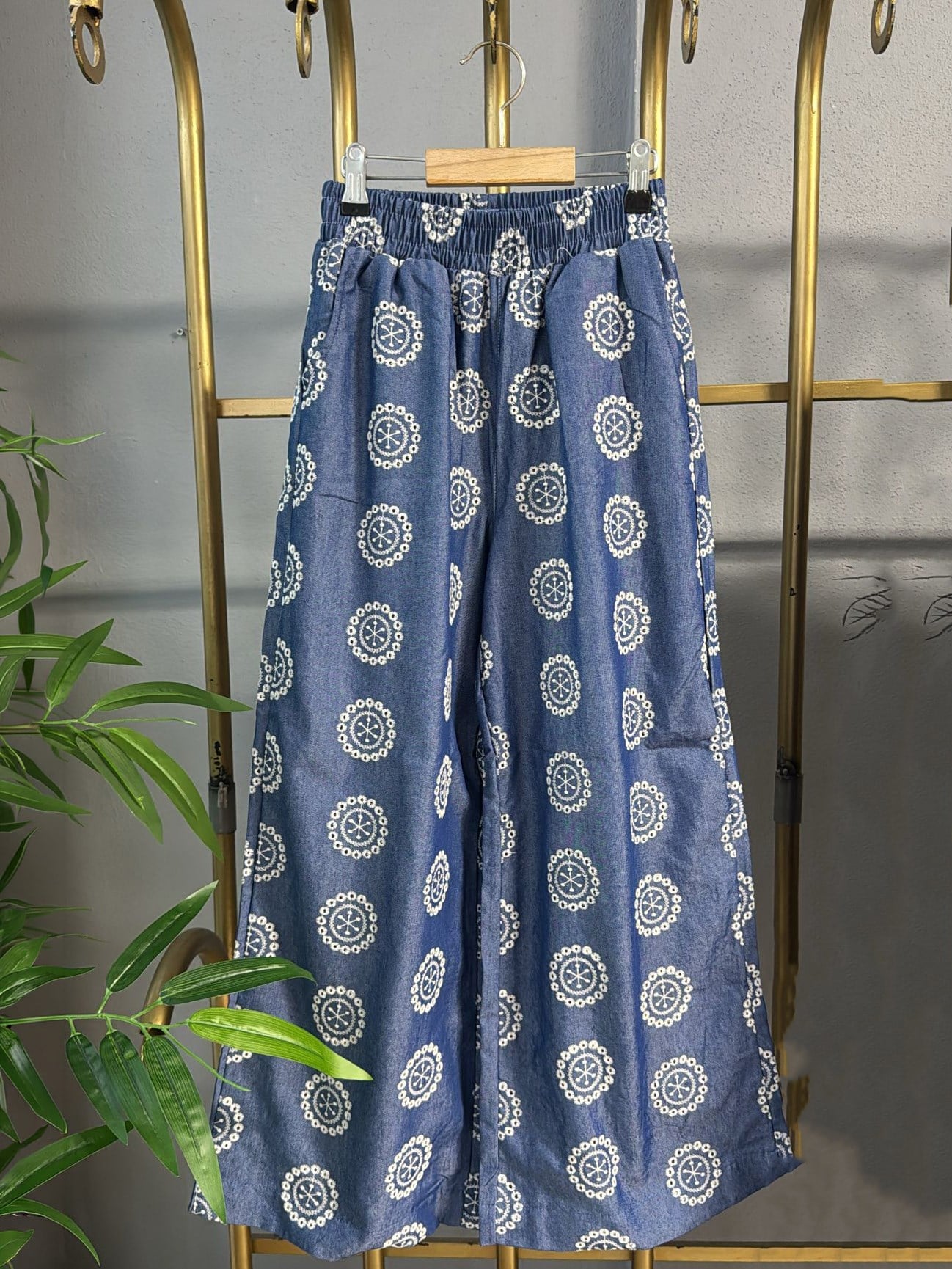 Denio 5 Kot Kumaş Nakışlı Pantolon