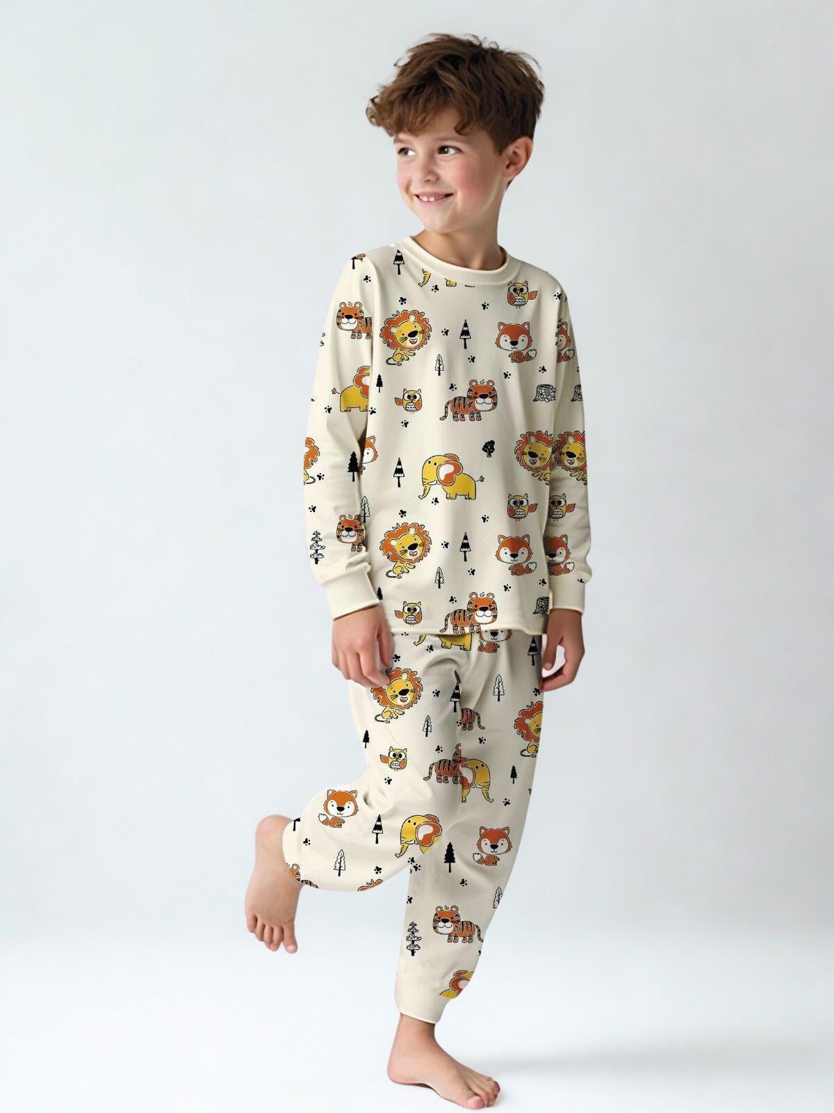Düş Aslan Erkek Çocuk Pijama Takımı