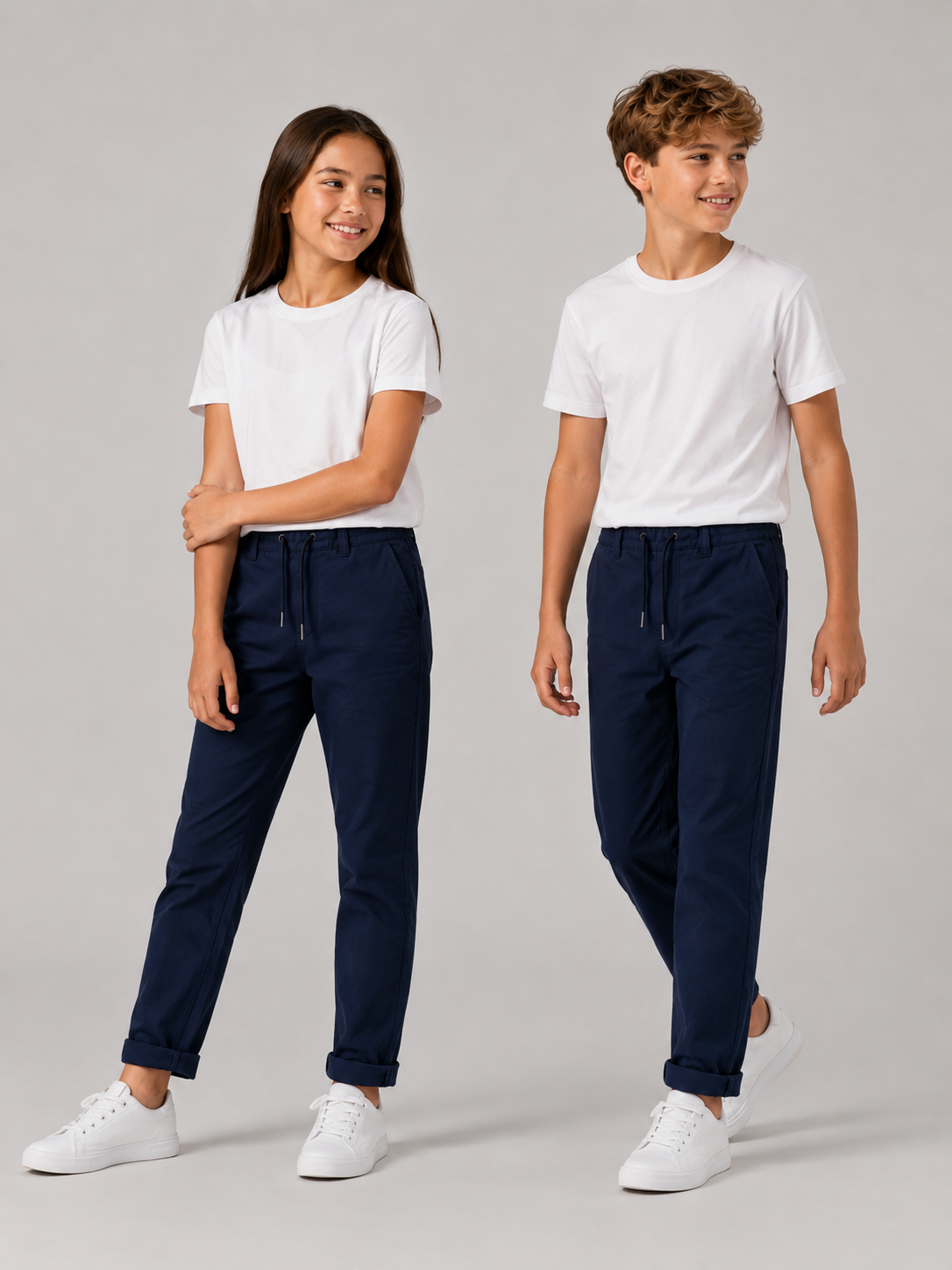 Ekol Unisex Çocuk Okul Pantolonu Lacivert