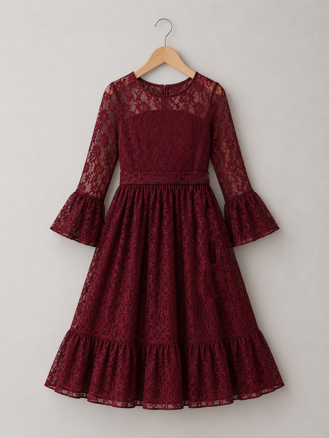 Elite Elbise Bordo