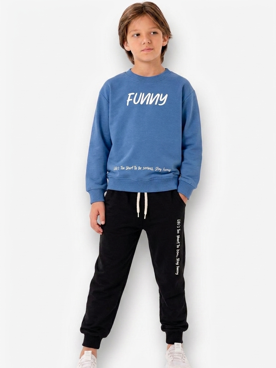 Funny Eşofman Takımı Mavi