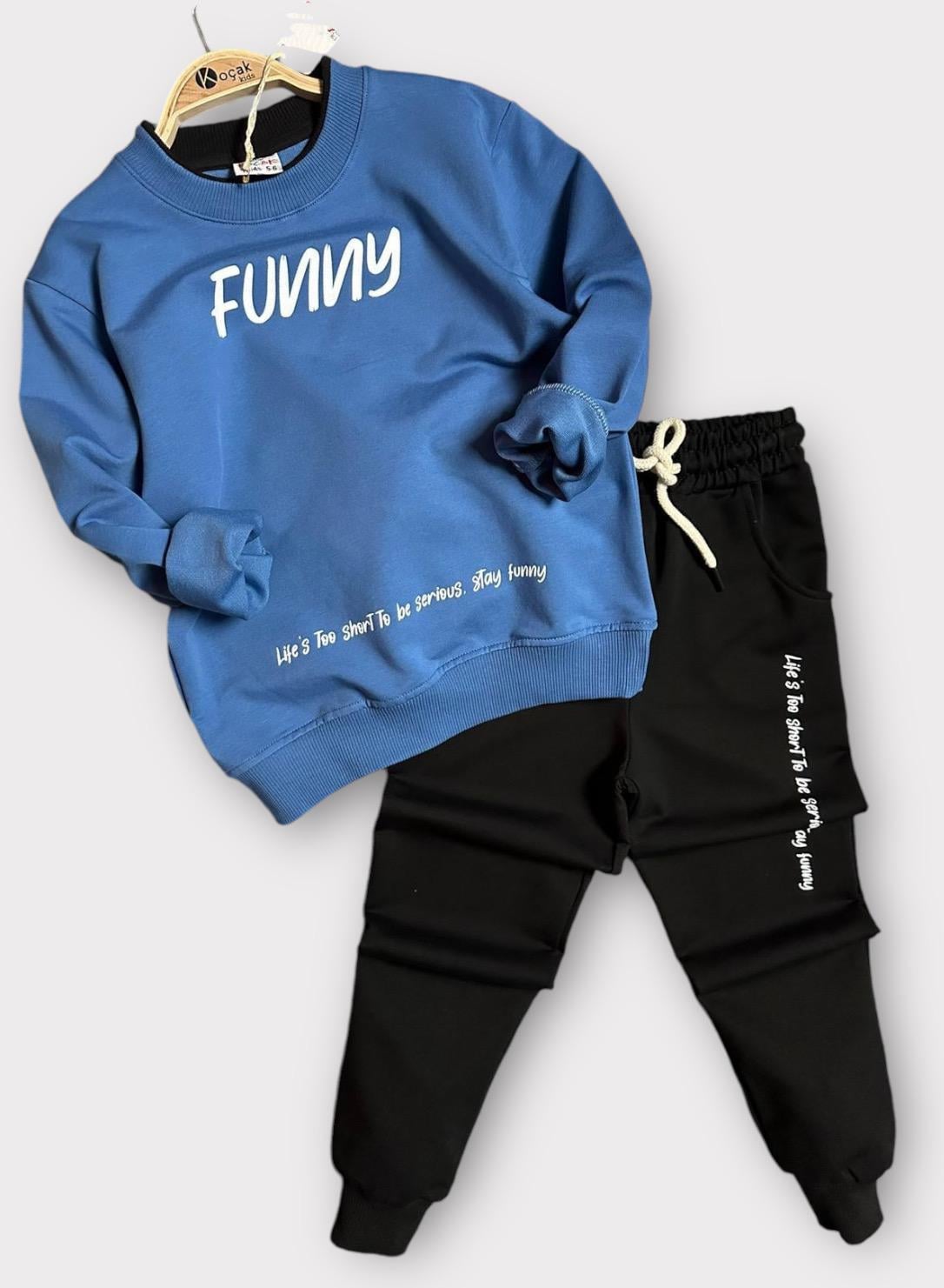 Funny Eşofman Takımı Mavi