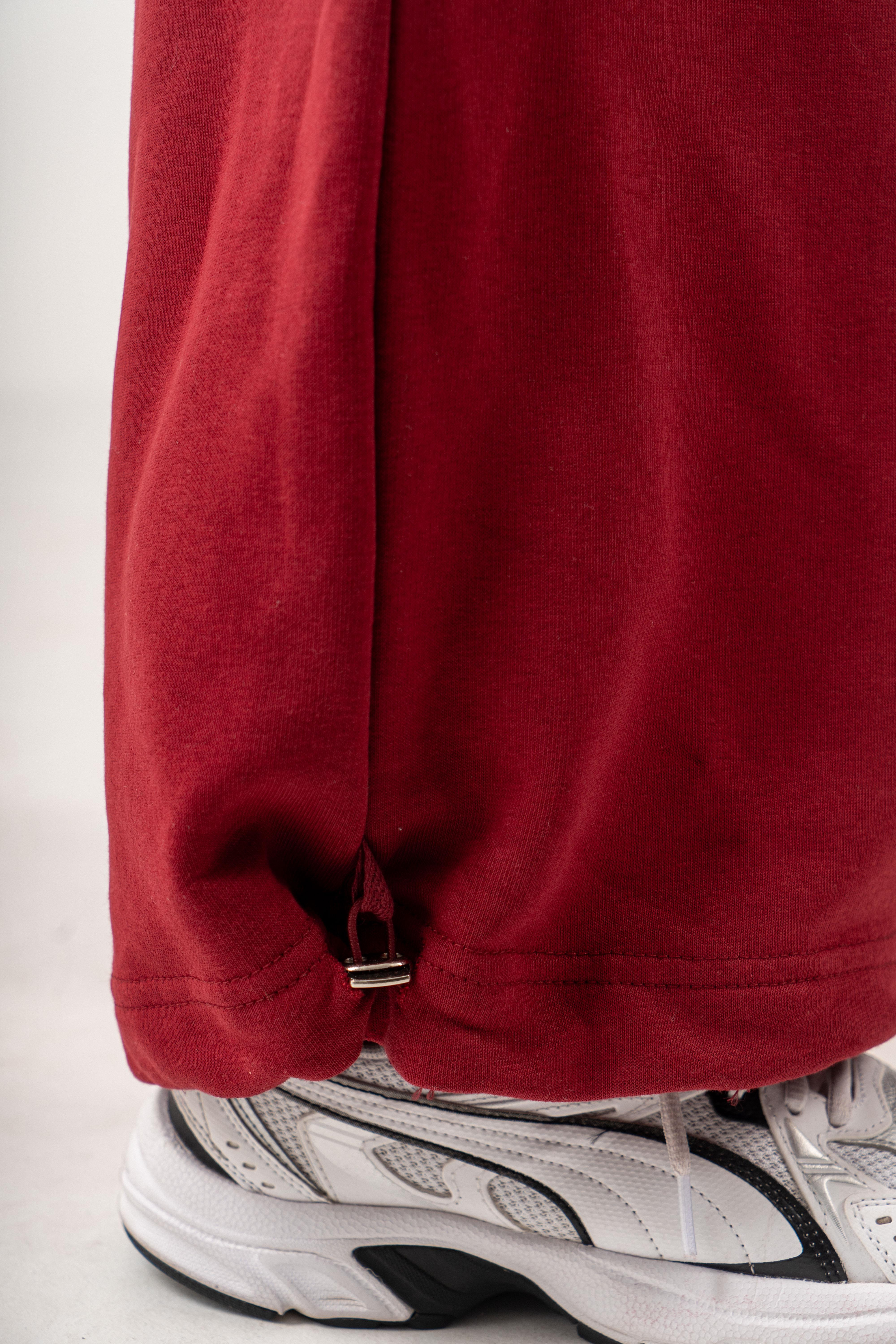 Glow Fit Eşofman Takımı Bordo