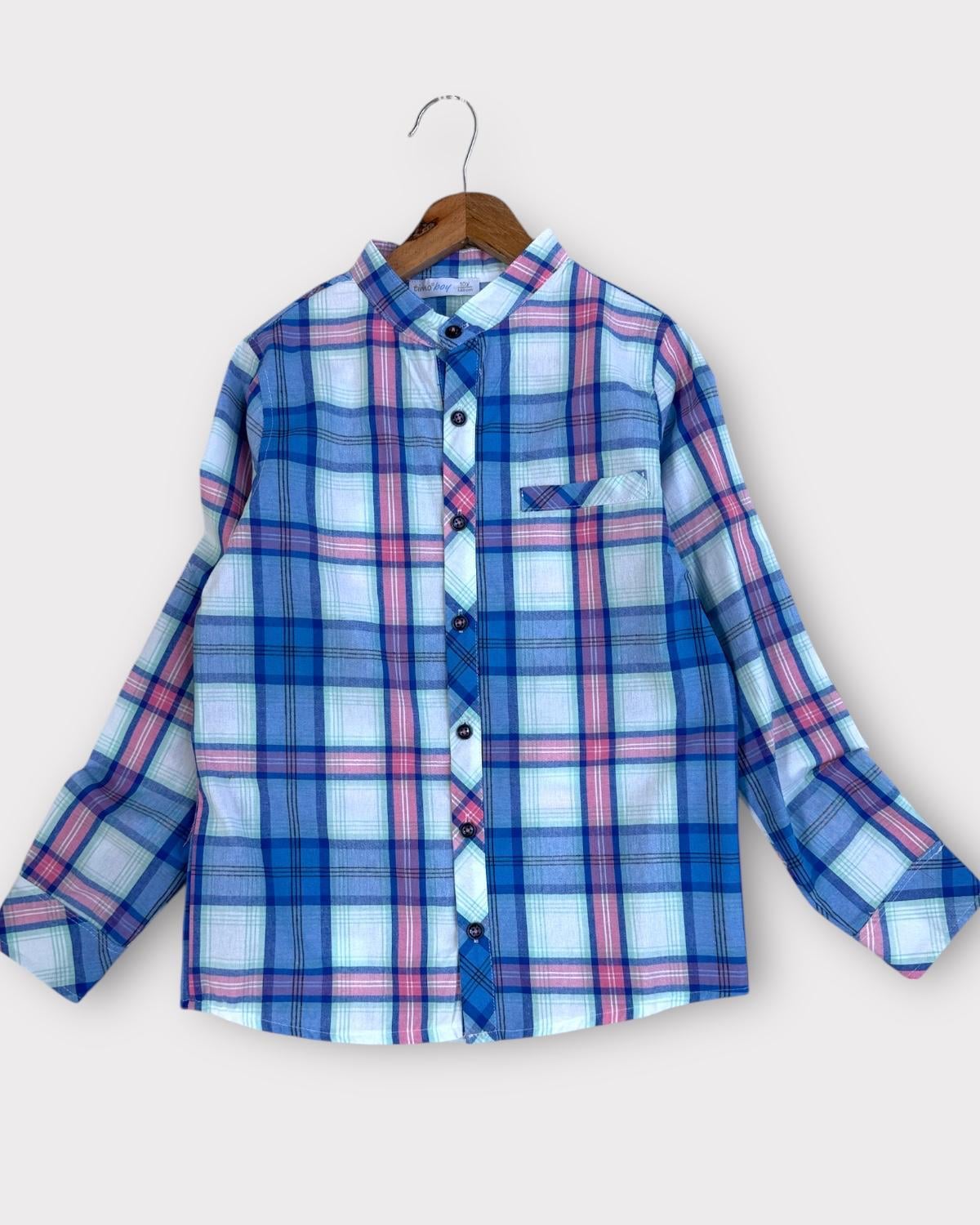 Kız Ekose Gömlek 