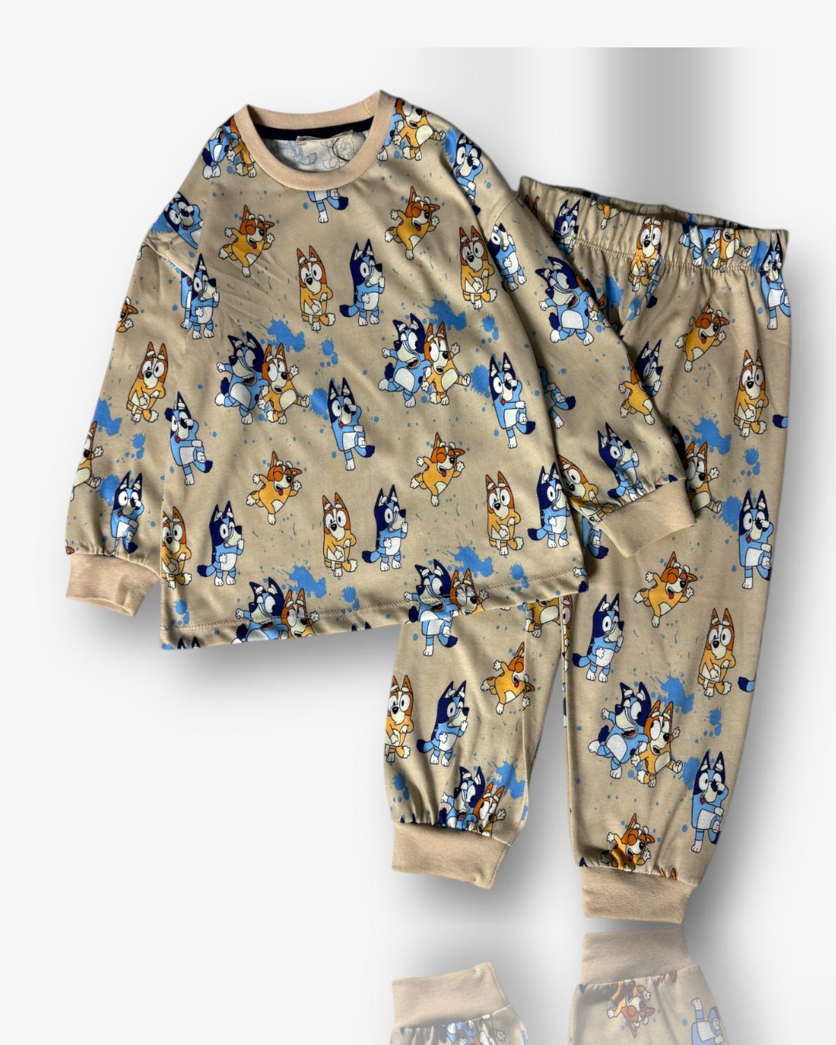 Koçak Bluey Pijama Takımı Bej