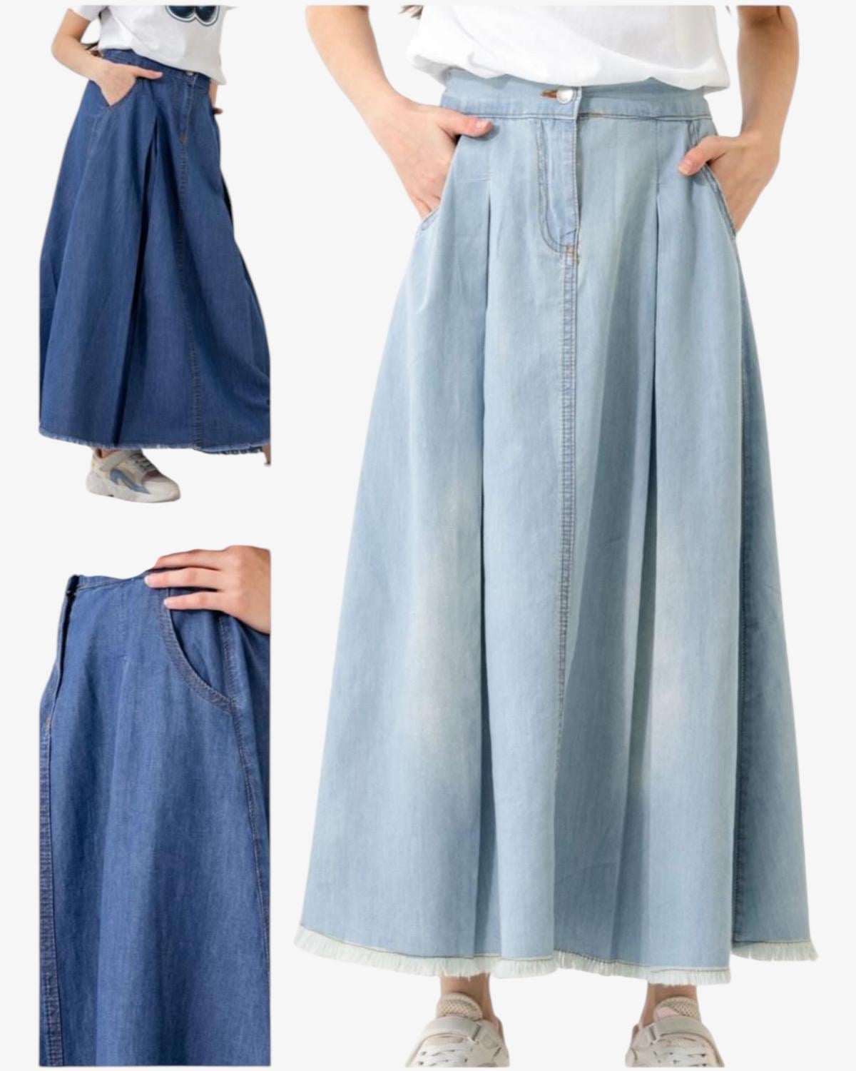 Kot Etek Açık Mavi