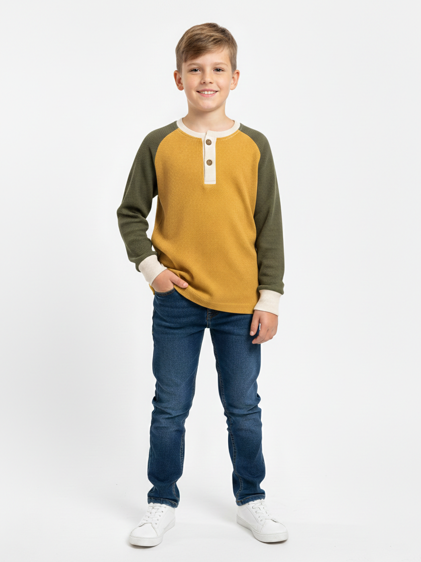 Koza Erkek Sweat Hardal