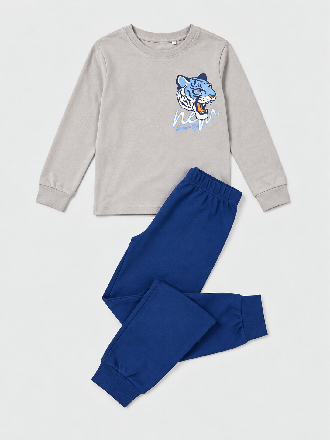 Kurta Erkek Çocuk Pijama Takımı Taş