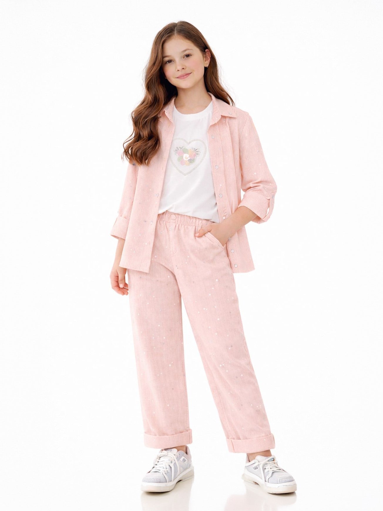 Lumi Kız Çocuk Takım Pembe