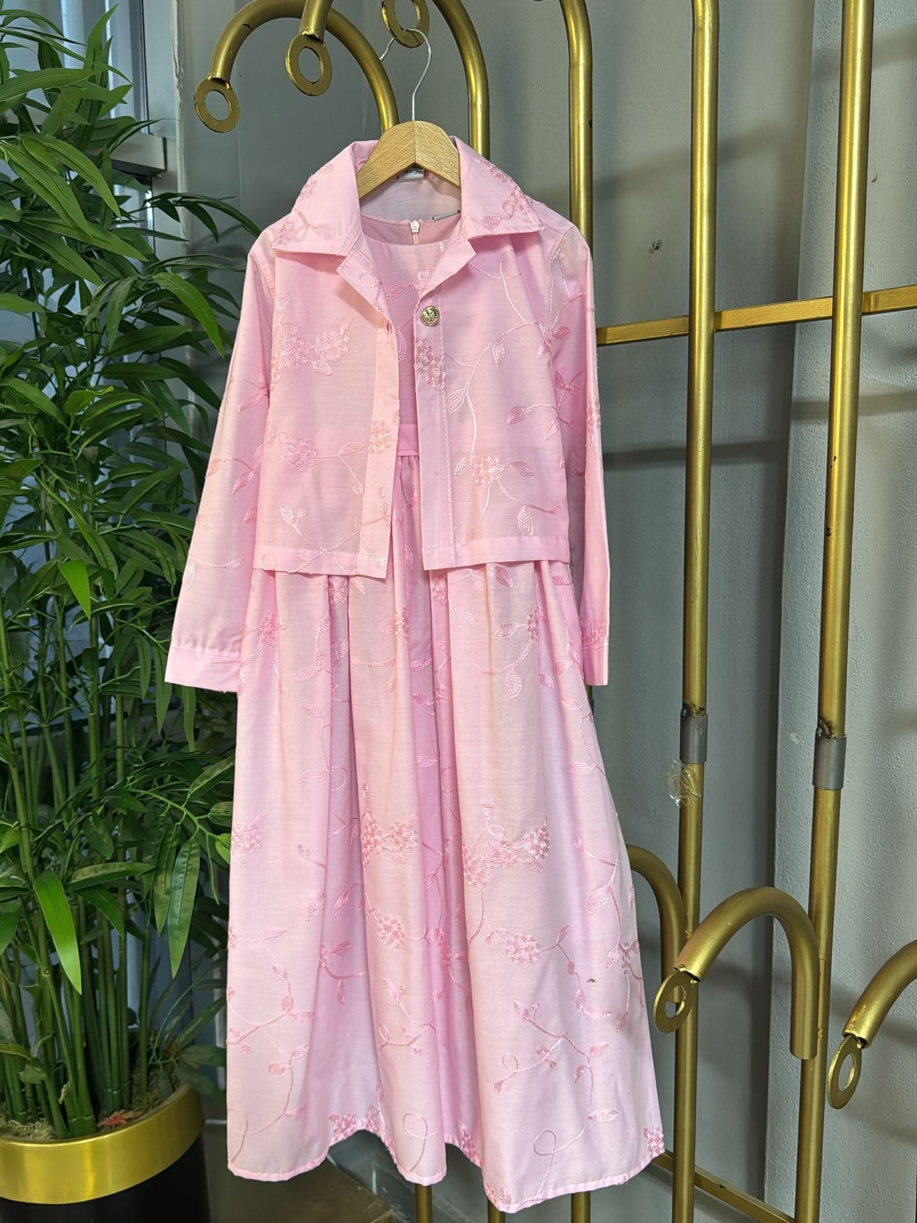 Lumina Kız Çocuk Elbise Pembe