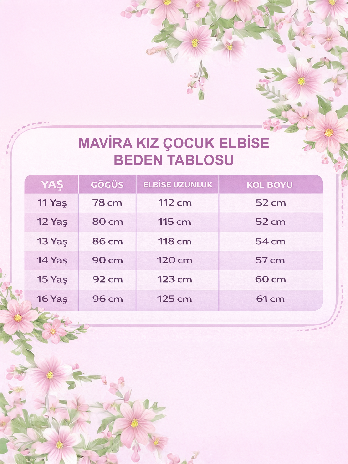 Mavira Genç Kız Kot Elbise - Tesettür Elbise