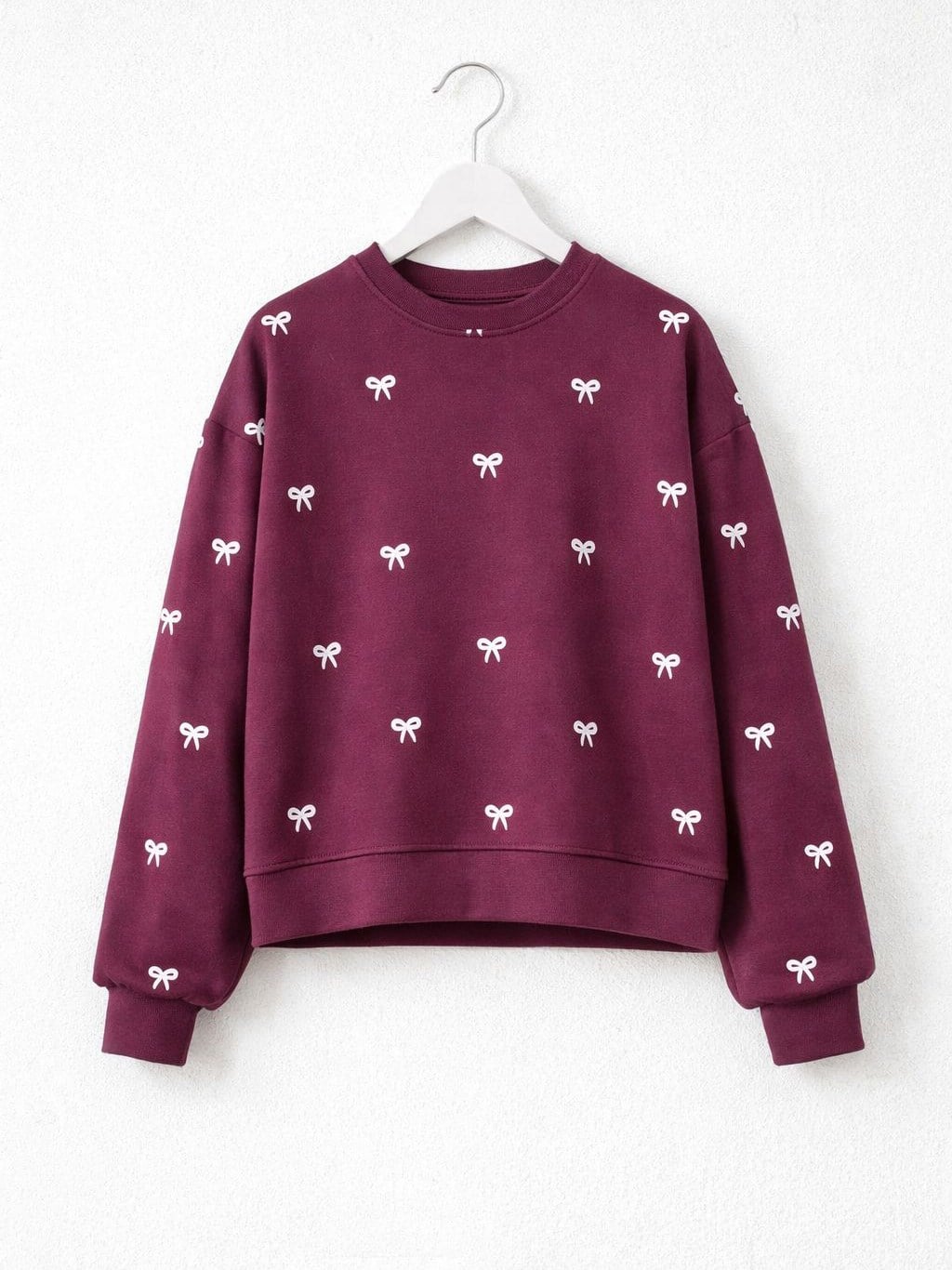 Monet Kız Çocuk Sweatshirt Bordo
