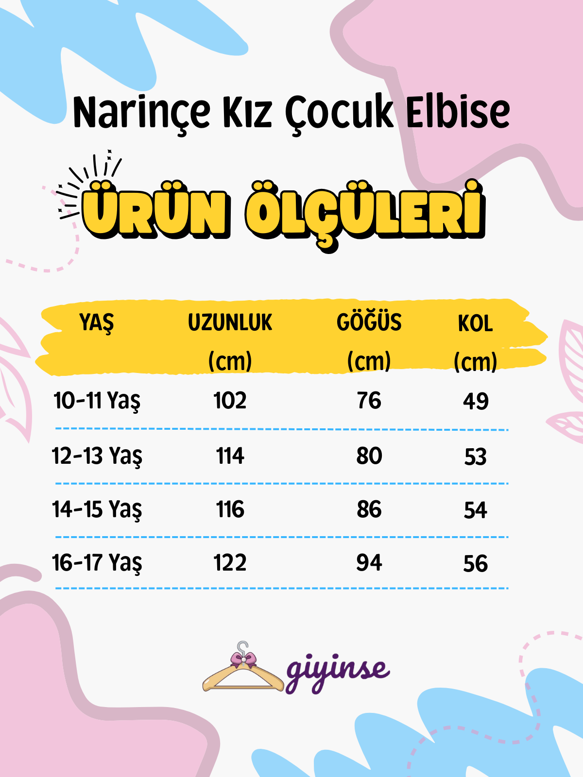 Narinçe Kız Çocuk Elbise Ekru