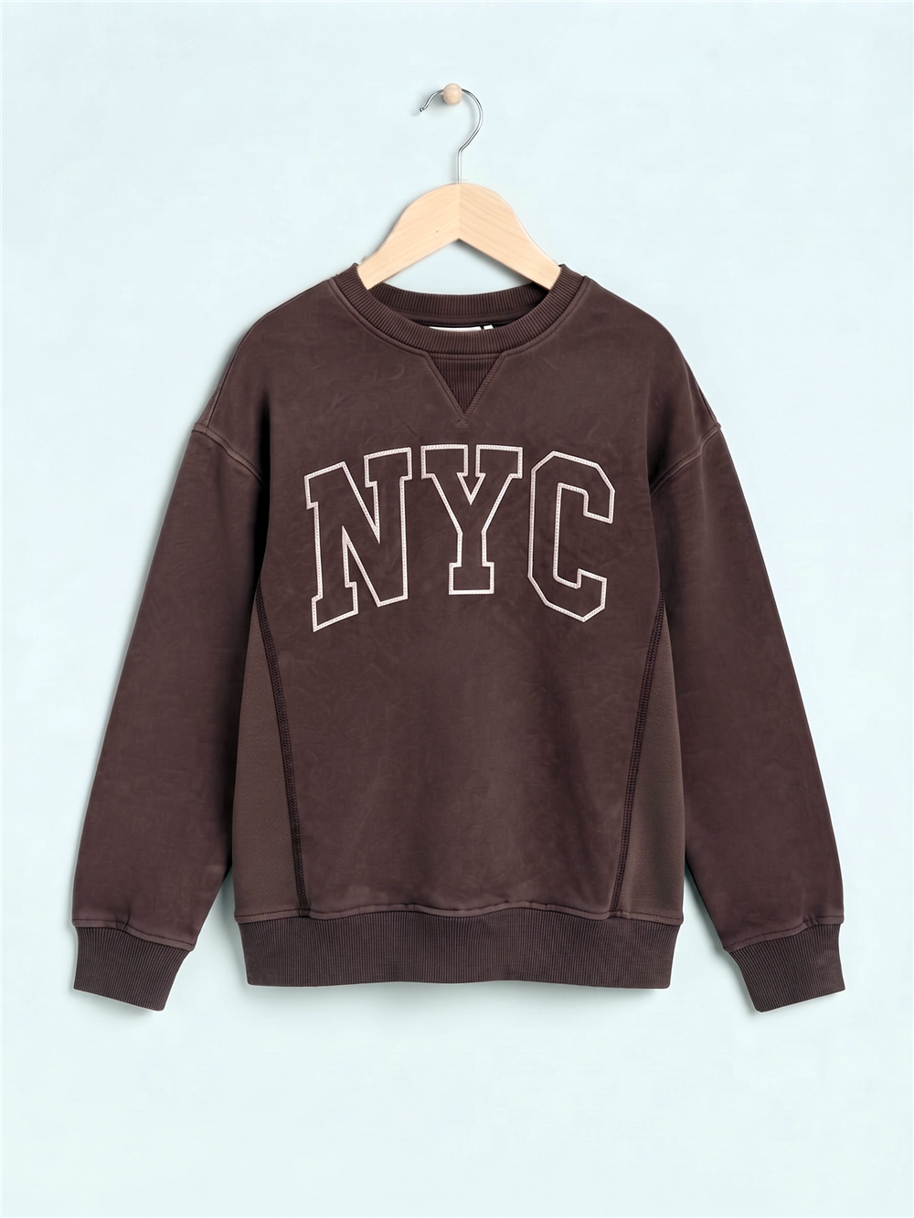 Newyork Erkek Çocuk Sweat Kahverengi