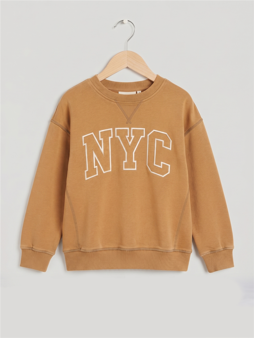 Newyork Erkek Çocuk Sweat Taba