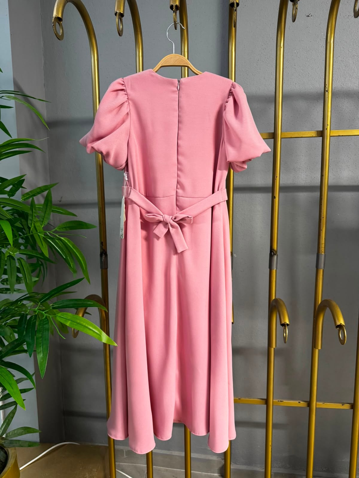Nina Kız Çocuk Elbise Pembe