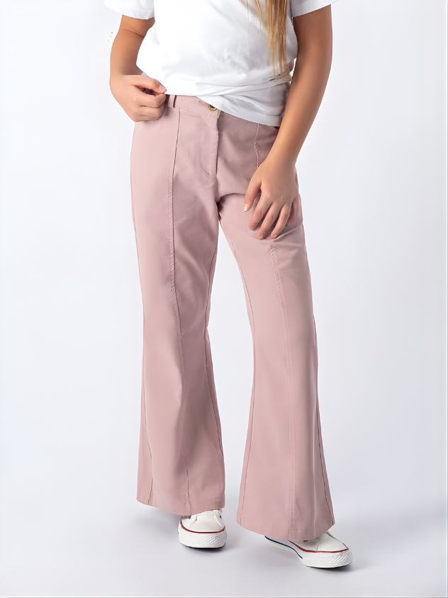 Nisera Kız Çocuk Pantolon Pembe