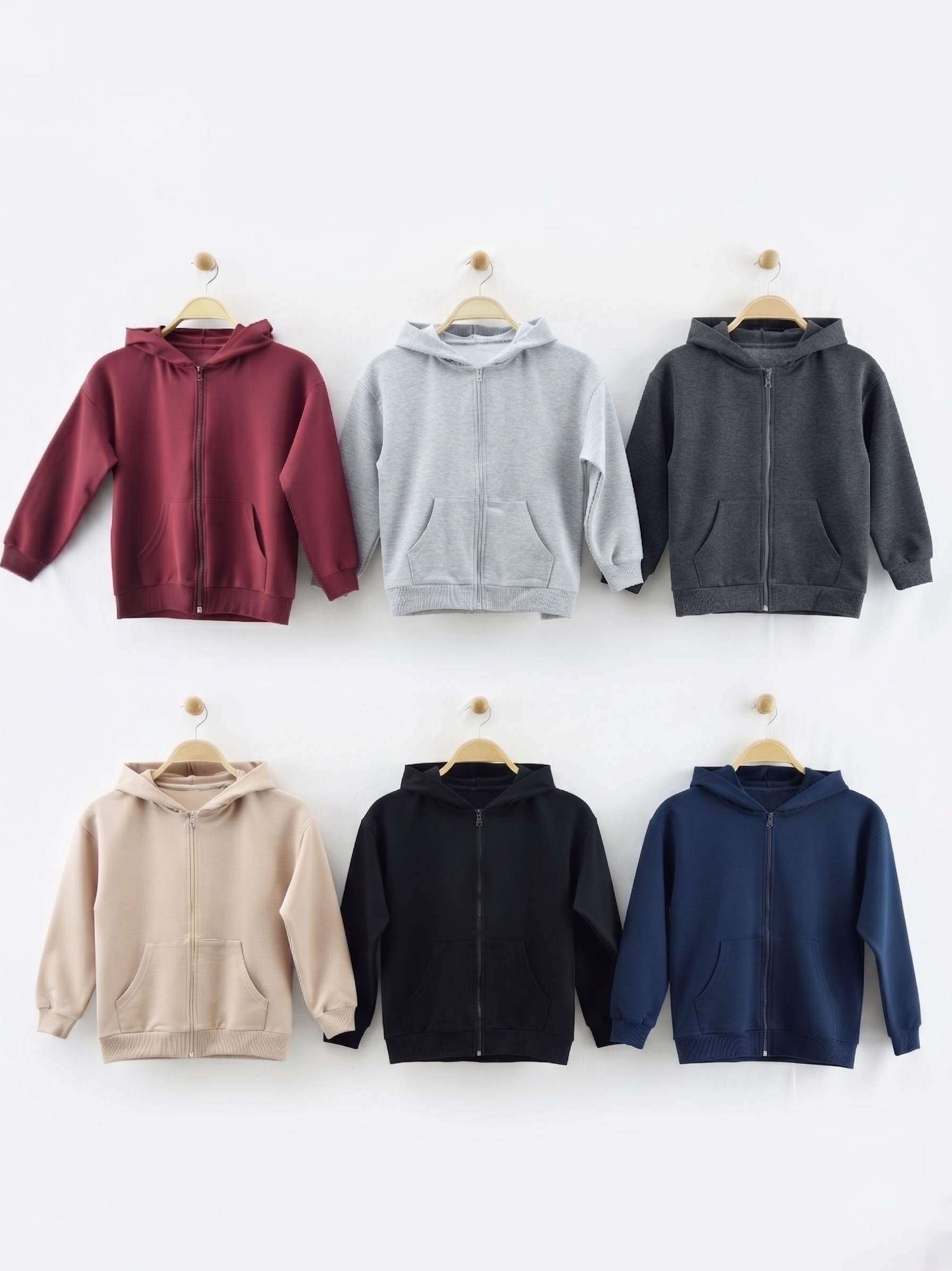 Pusula 2 İplik Unisex Çocuk Okul Sweati Füme
