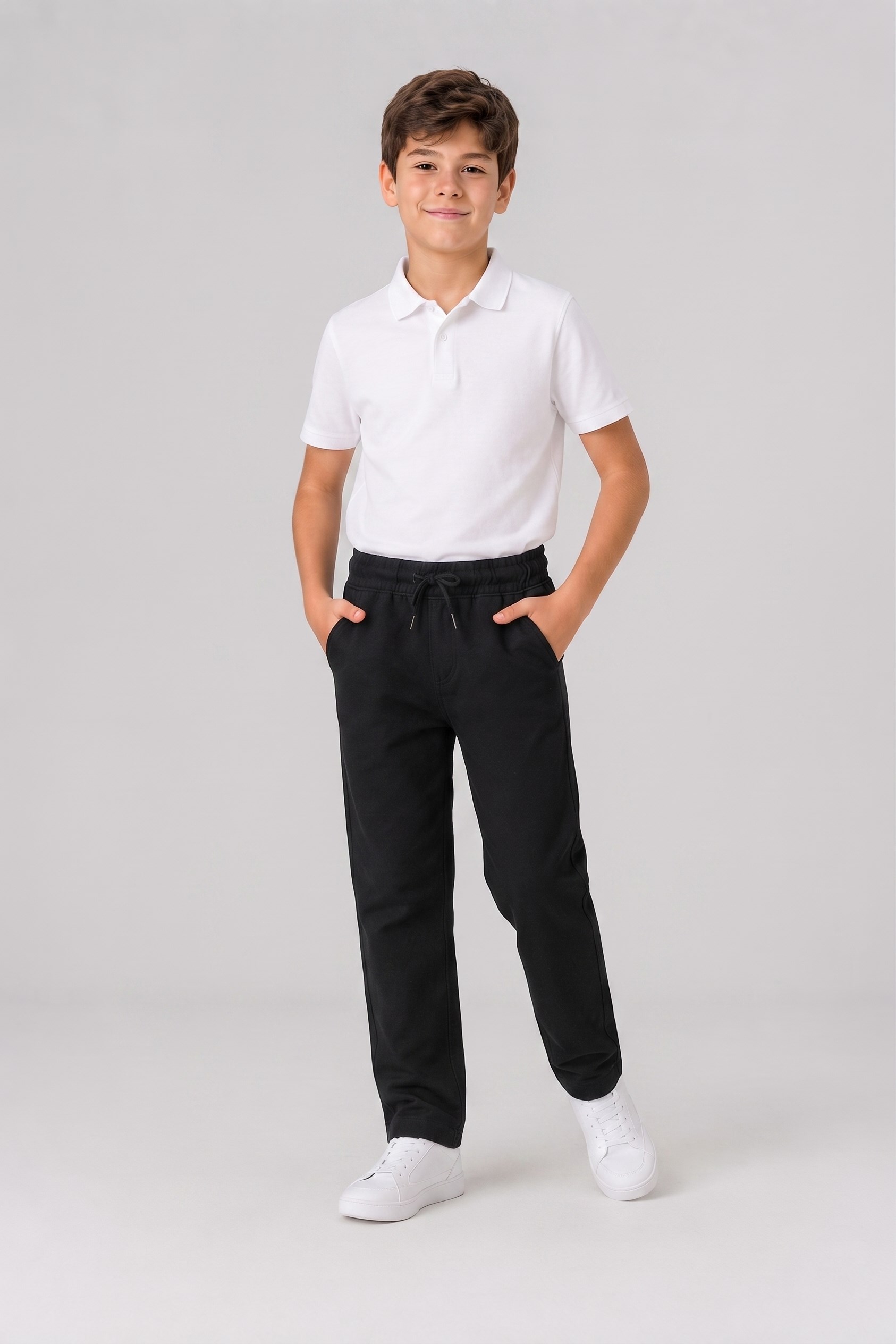 Ritim Unisex Çocuk Okul Pantolonu Siyah