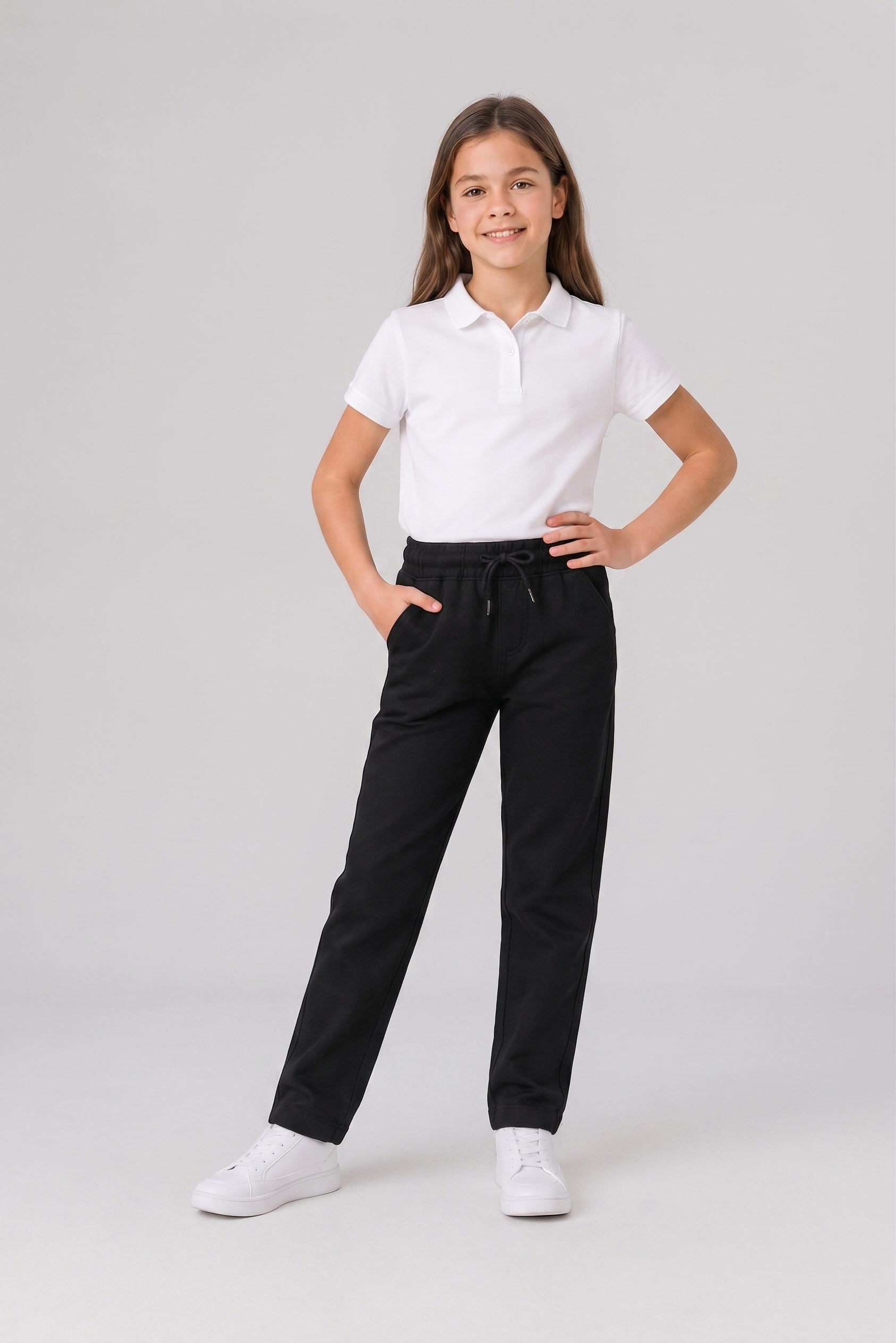 Ritim Unisex Çocuk Okul Pantolonu Siyah