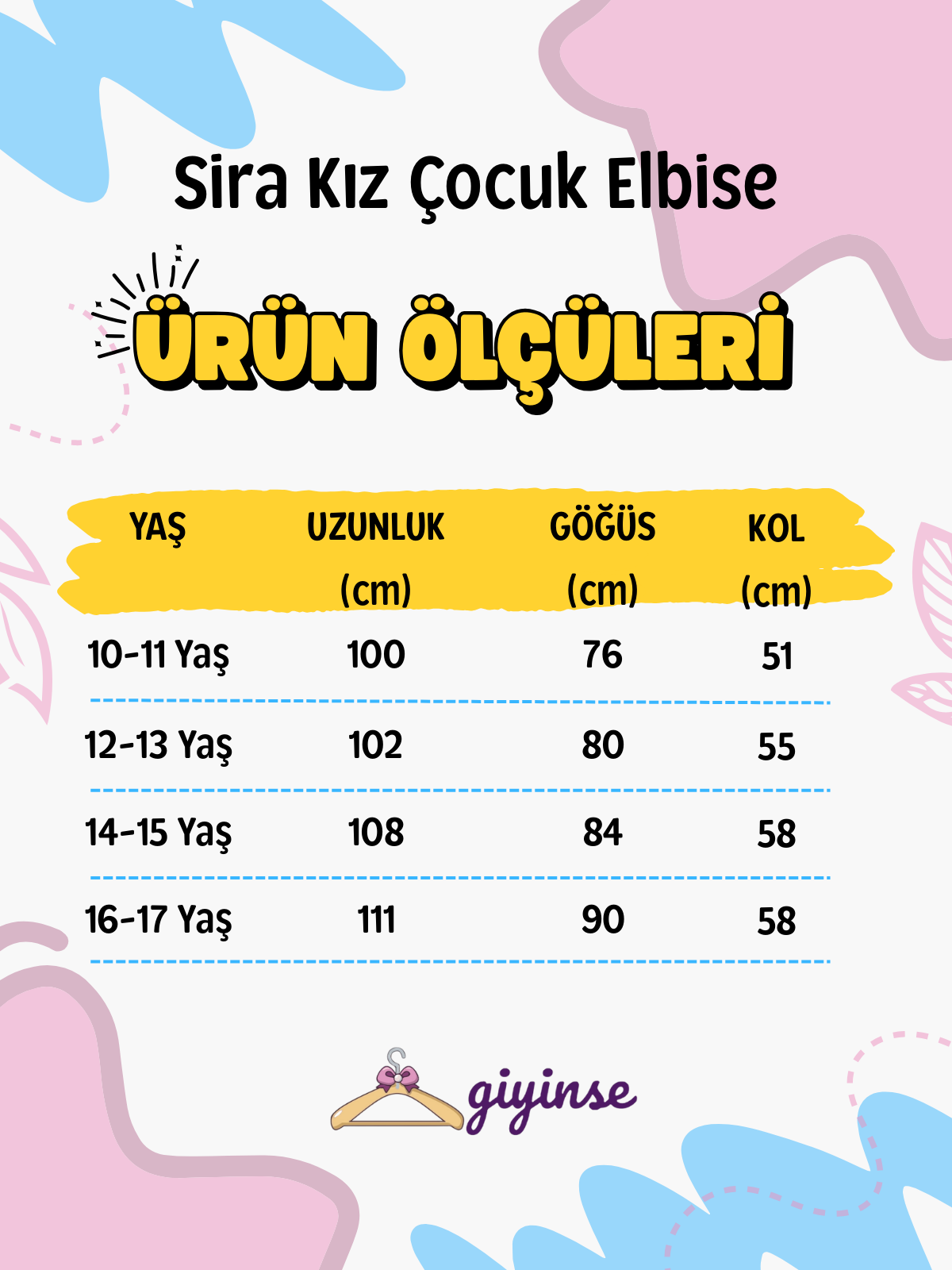 Sira Kız Çocuk Elbise Bej