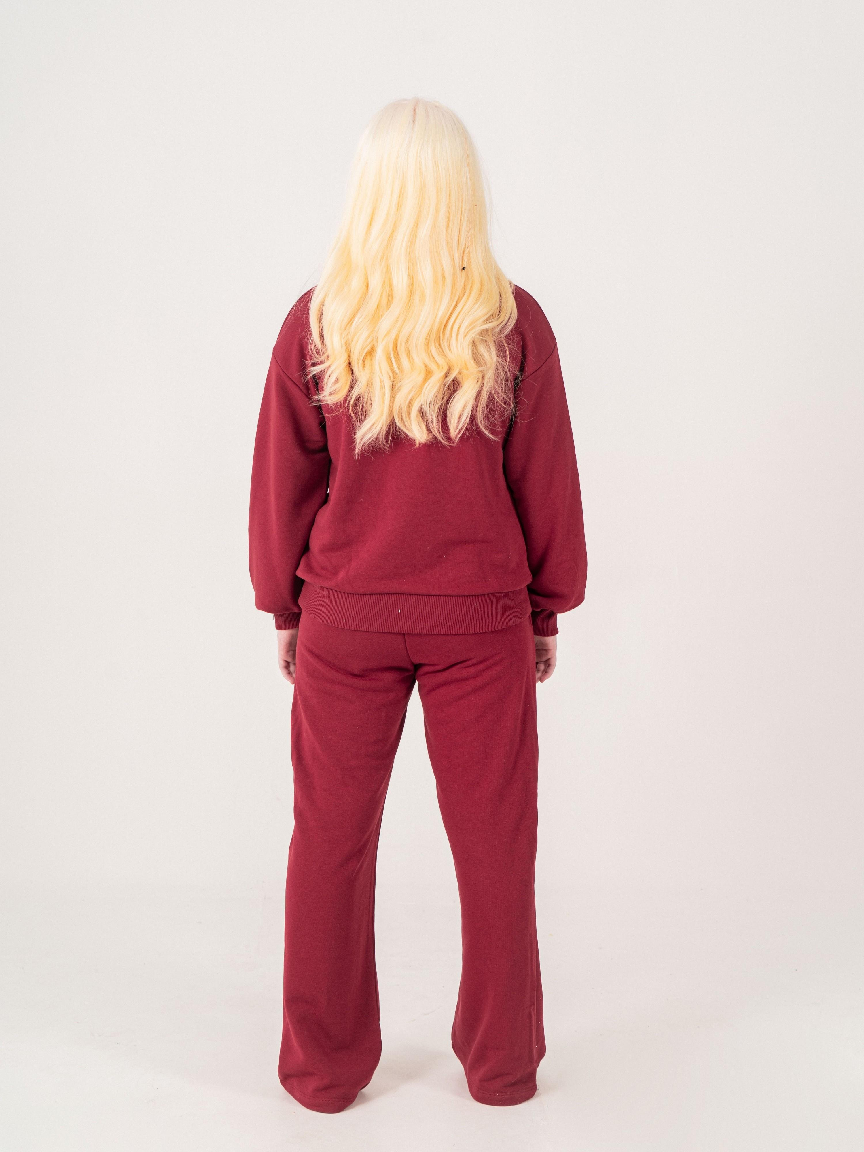 Sparkle Mood Eşofman Takımı Bordo