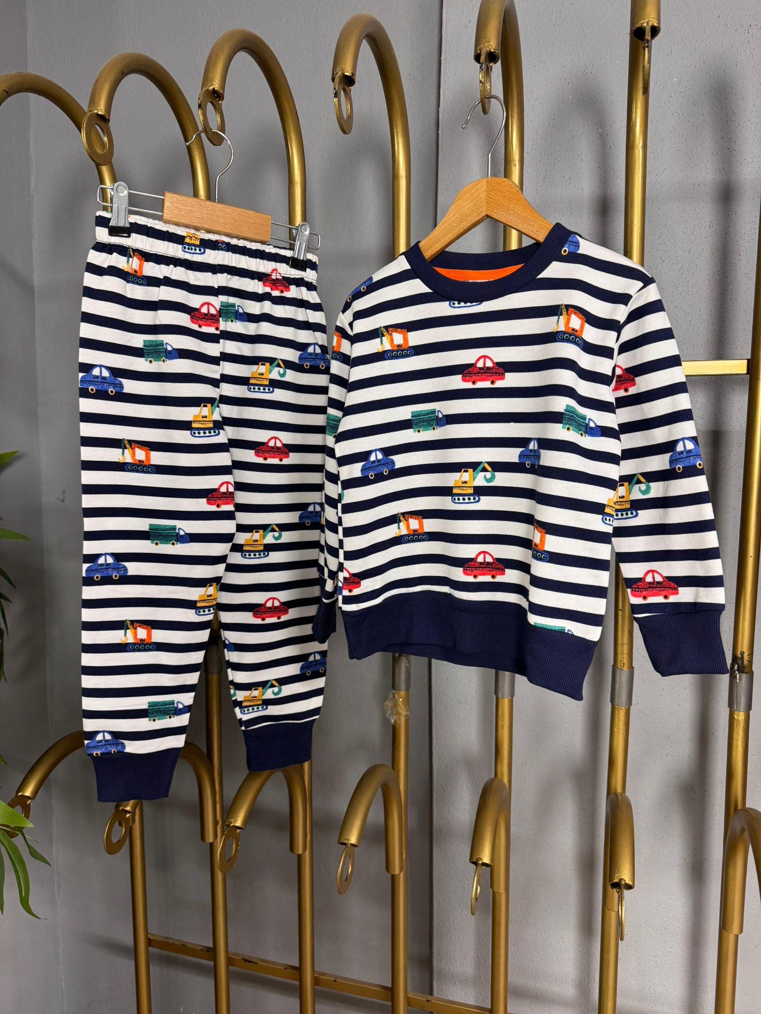 Taşıtlar Erkek Çocuk Pijama Takımı