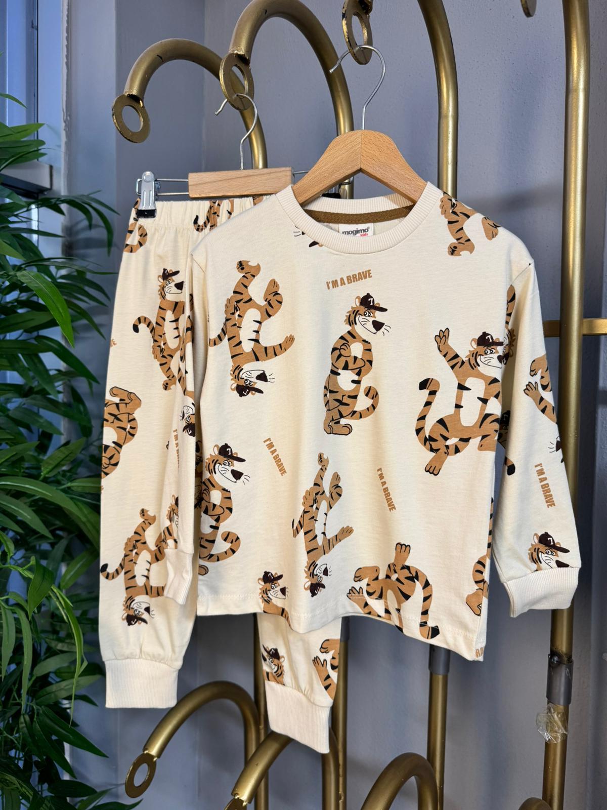 Tigro Erkek Çocuk Pijama Takımı