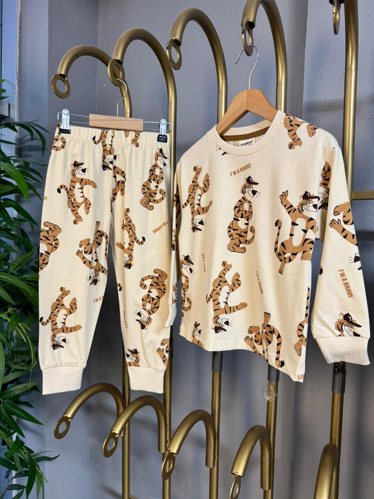 Tigro Erkek Çocuk Pijama Takımı