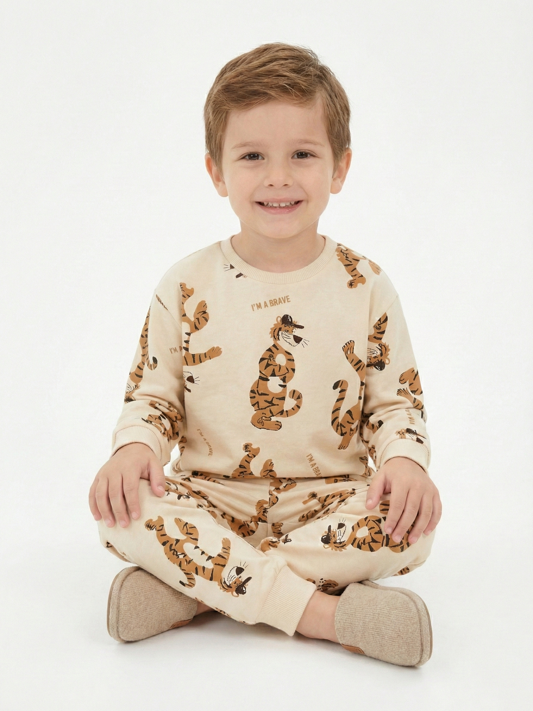 Tigro Erkek Çocuk Pijama Takımı