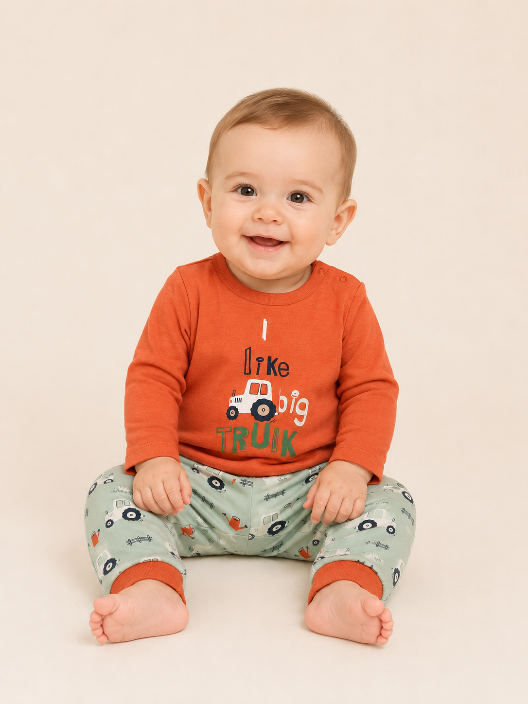 Traktör Bebek 2li Takım