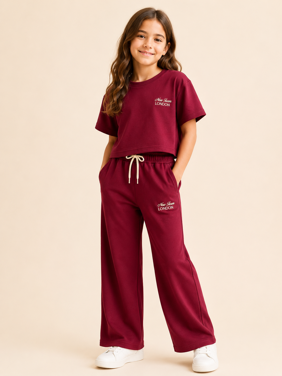 Urban Kız Çocuk Takımı Bordo